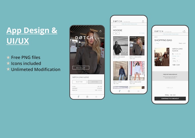 Design Your Mobile App Mockup Ui Ux By Dariakt Fiverr