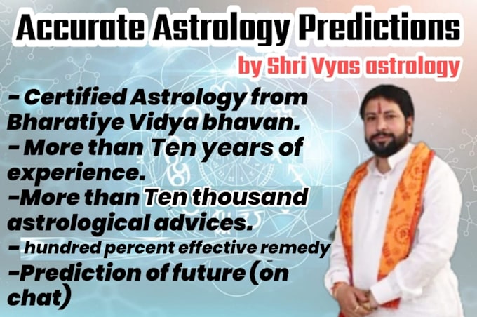 Do accurate birth chart vedic astrology reading and horoscope ...