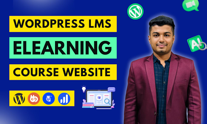 build lms website using learndash, buddyboss, tutor lms elearning