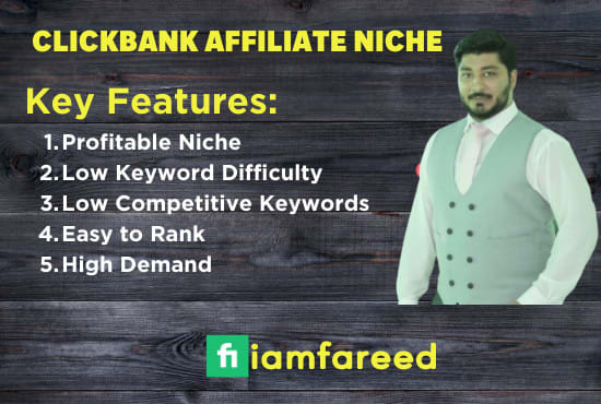 research profitable clickbank affiliate niche