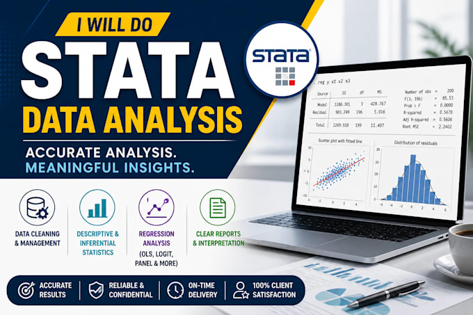 analyze data using stata