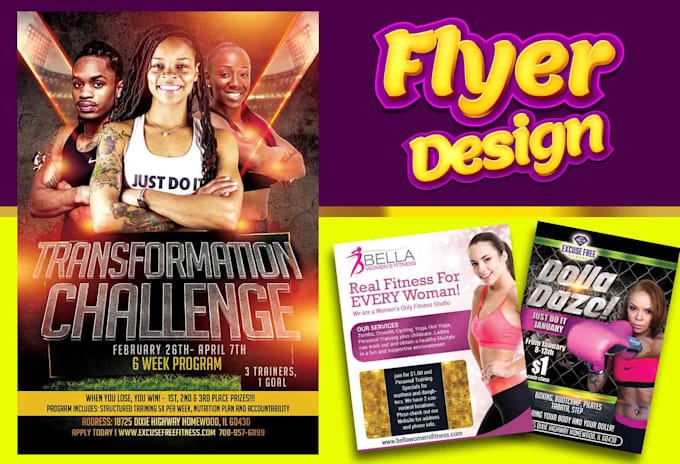 create amazing attractive flyer or poster design