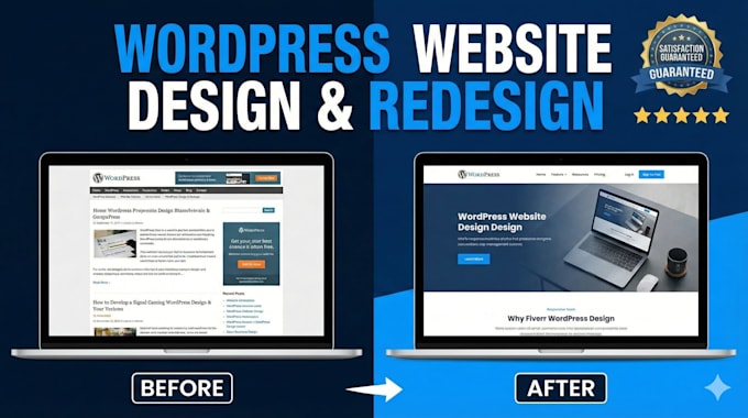design, redesign, customize wordpress website
