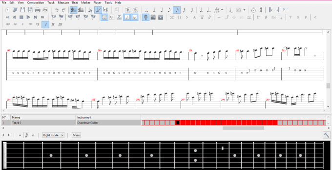 Create A Guitar Tab Of A Song You Like To Learn By Ethanol Oats Fiverr