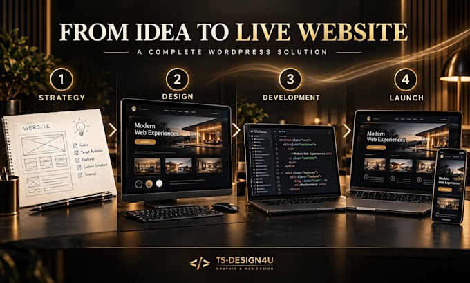 design professional wordpress websites, blogs and shops