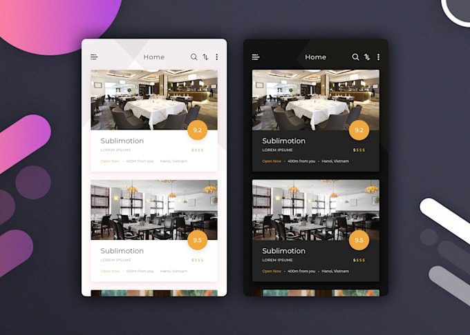 Design stunning mobile app ui ux design with prototype by Designs_appui ...