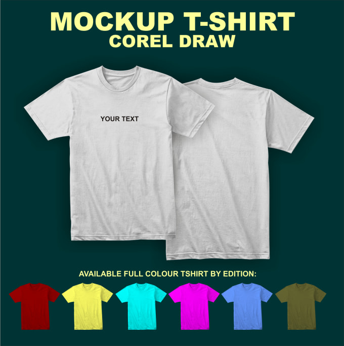 Download Mockup T Shirt For Free Editing Colour By Yogipurnamaa Fiverr