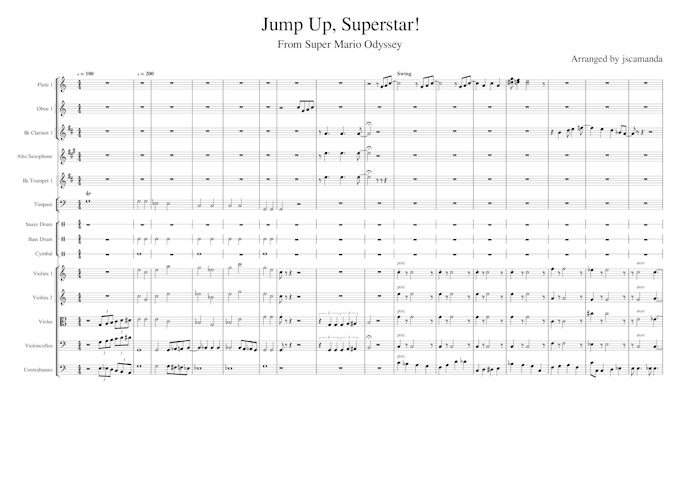 Do Sheet Music Transcription And Arrangement By Jscamanda