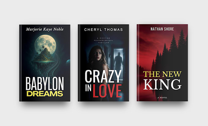 create a high end fantasy book cover for self publishing