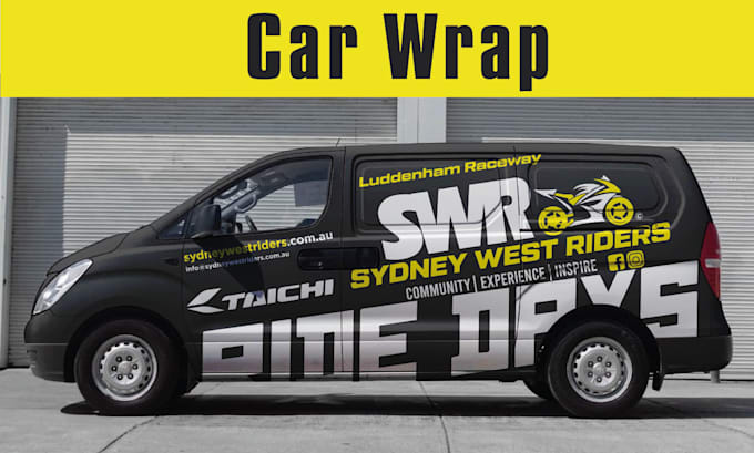 do professional car wrap design or any vehicle vinyl wrap