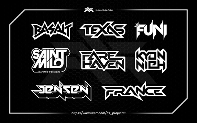 logo design music, band, rock or dj