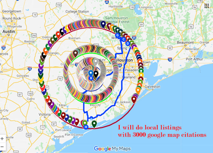 do local listings with 3000 google map citations