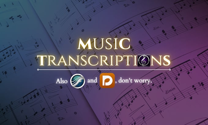 transcribe sheet music in sibelius