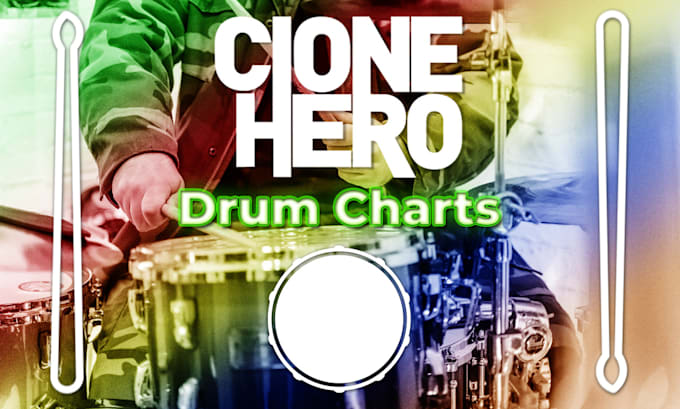 Make a clone hero drum chart of any song by Kxvxn_creations Fiverr