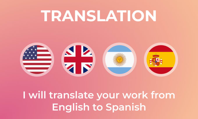 to release in Spanish, English-Spanish translator