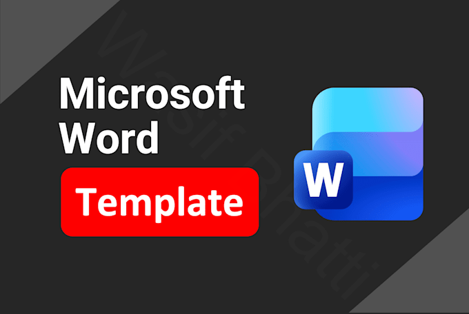 design, format, create, edit and fix microsoft ms word document template