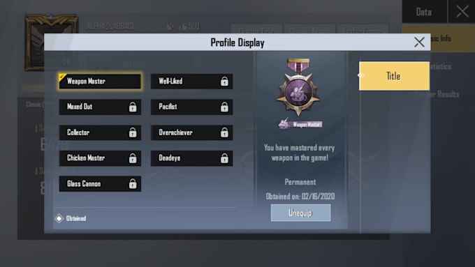 Achieve Pubg Lite Weapon Master Chicken Master For You By Mursleenabbasi Pubg lite how to get overachiever title completed (malayalam). achieve pubg lite weapon master