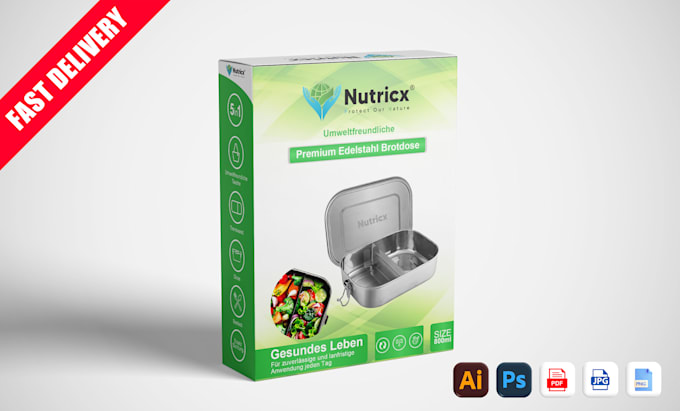 design premium product packaging and label for your brand