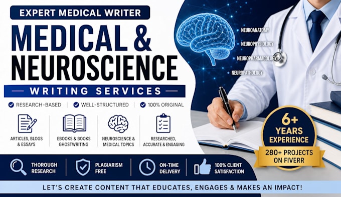 ghostwrite health, fitness, medical ebook, neuroscience, dental articles