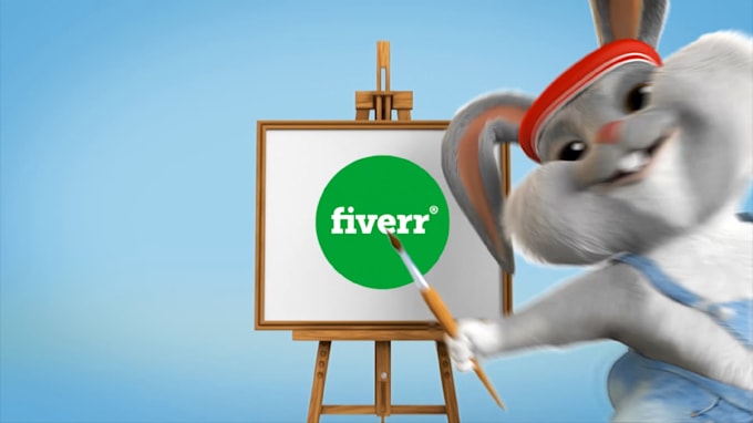 add your logo with rabbit paint board
