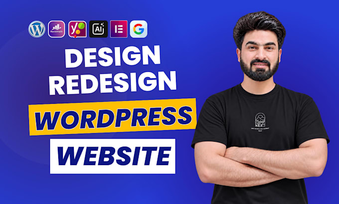 create, design, redesign your wordpress website into a modern premium brand