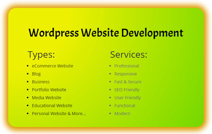 design and develop any responsive wordpress website