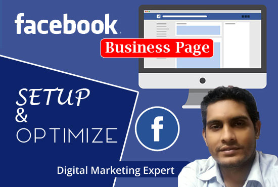 Creat, setup and optimize your facebook business page by Bakibju | Fiverr