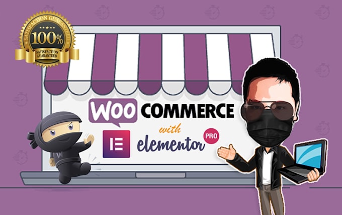 create a professional woocommerce shopping website