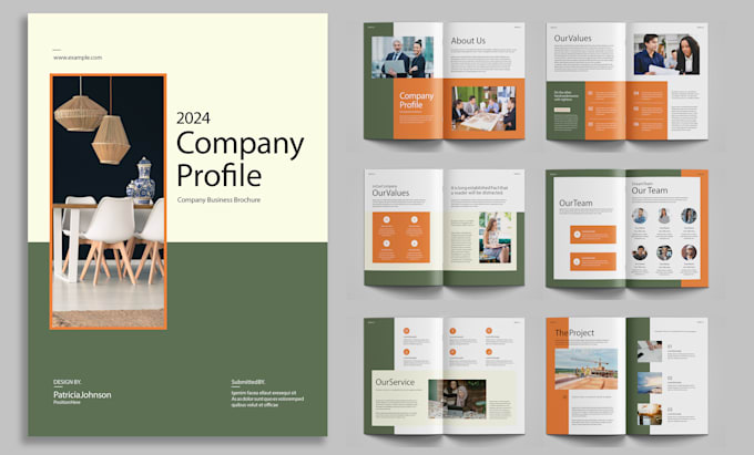 do digital or printing company profile booklet pdf