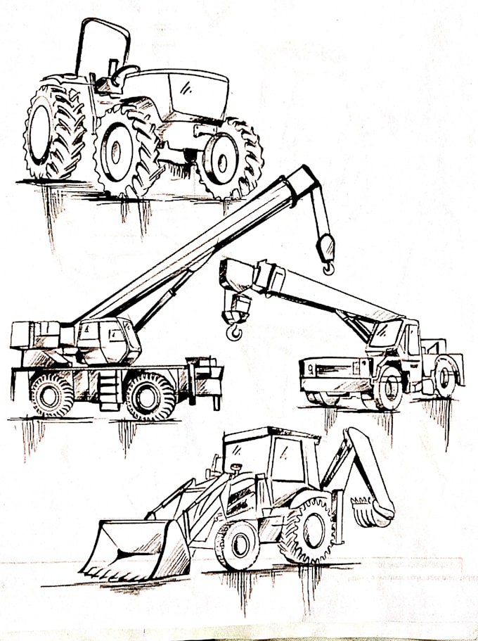 do concept sketches of products
