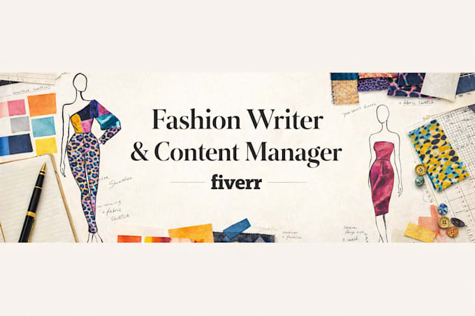 be your professional fashion writer