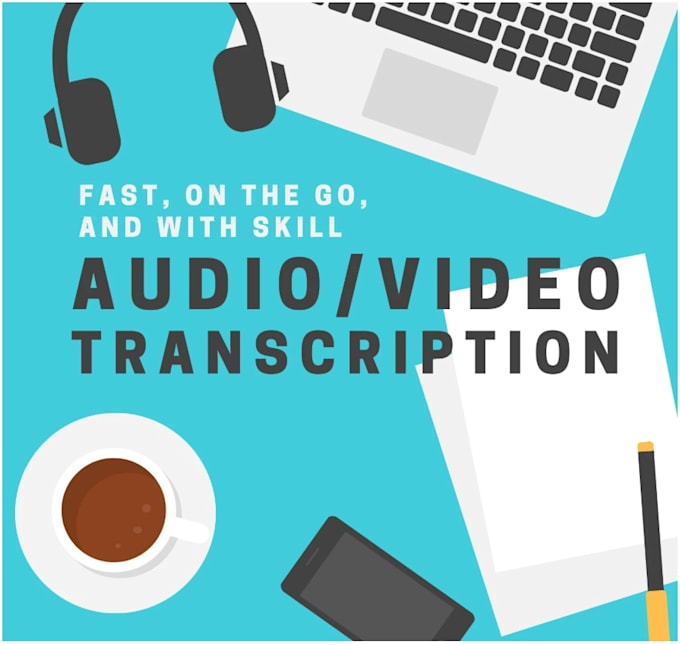transcribe your audio or video file to text