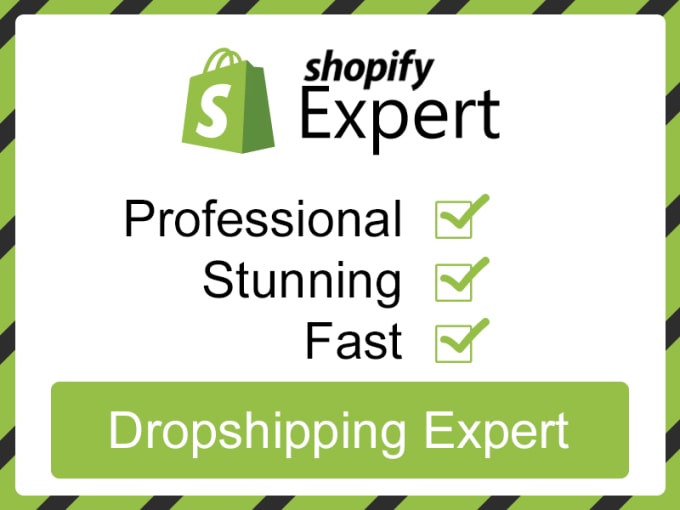 create an amazing shopify dropshipping store