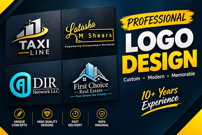 design a professional company logo and brand identity