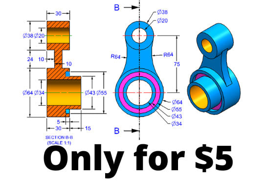 2d drawing to 3d model