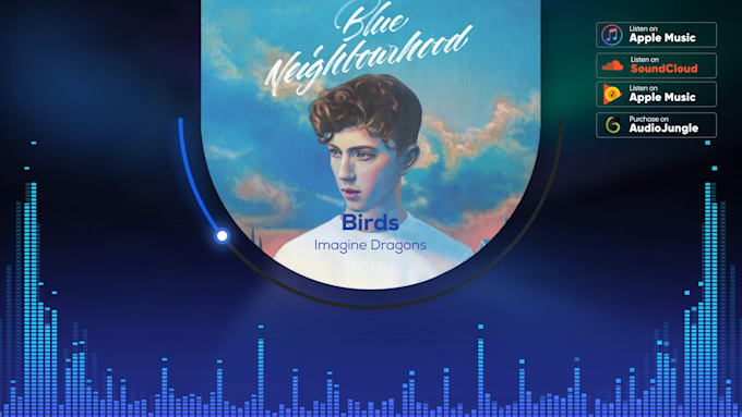 create epic music visualizer and master audio in 24 hours