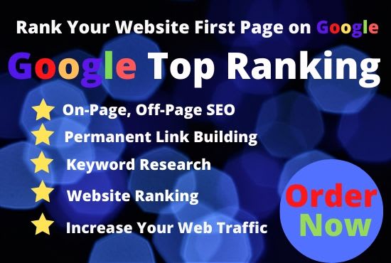 do perfectly google top ranking service for your website