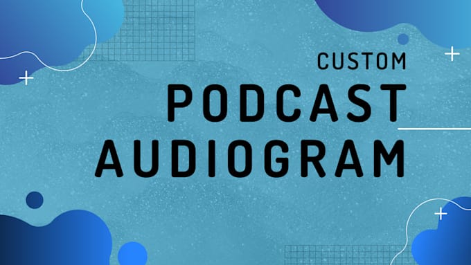 create podcast audiogram or audio visualizer