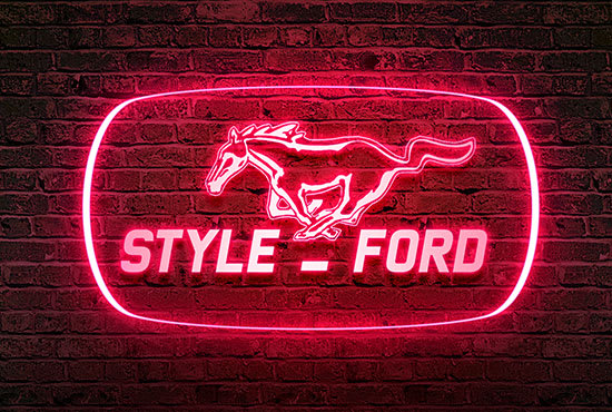 do awesome neon light logo,neon sign,custom neon text