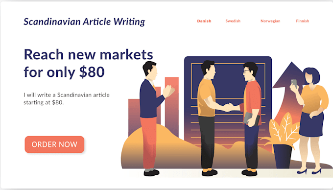write an article in the scandinavian languages for you
