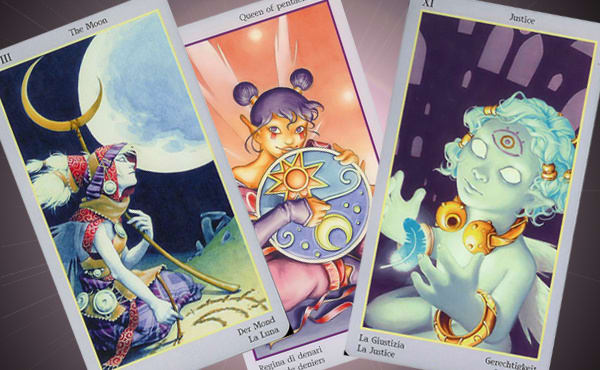 perform a personal tarot cards reading, video file or live
