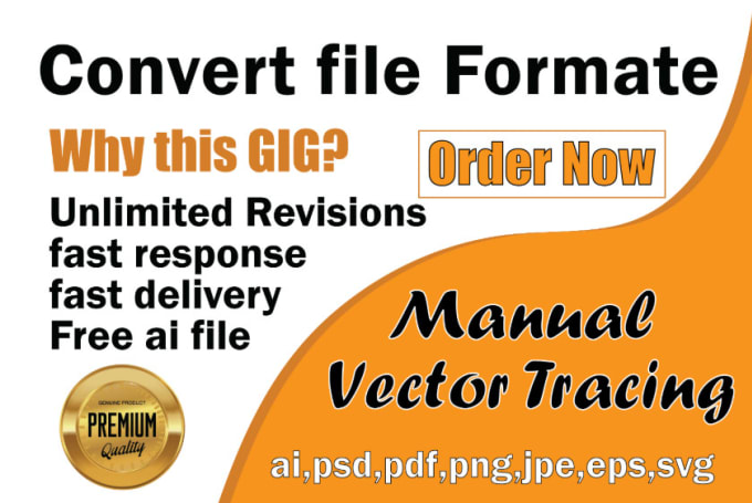 Download Convert File To Vector Ai Psd Png Eps Pdf Svg High Quality In 1h By Ernestok45 Fiverr