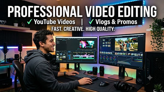 edit engaging youtube and social media videos