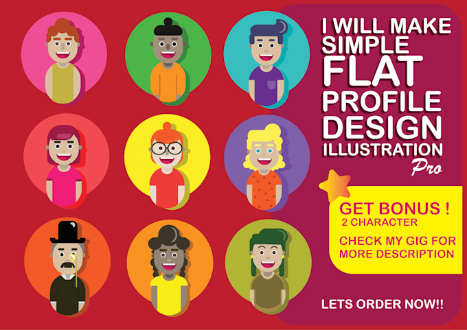 create simple avatar for you