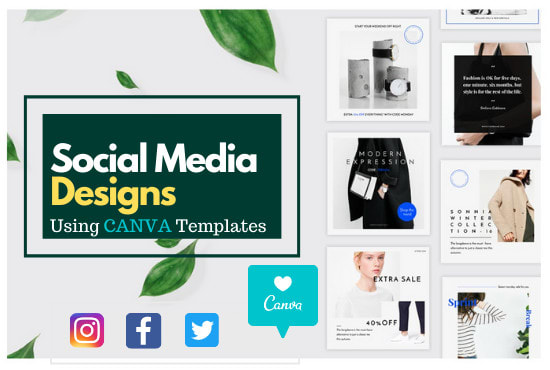 design canva instagram templates for social media posts fully editable