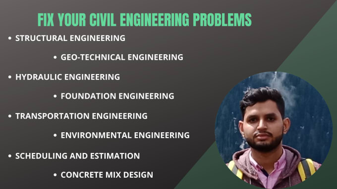 Assist you in technical report writing of civil