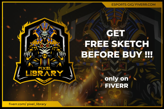 Design Esports Logo For Gaming Team Twitch And Pubg By Pixel Library Find & download free graphic resources for gaming logo. fiverr