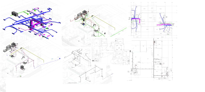 do architecture, mep, hvac, plumbing, electrical permit drawings