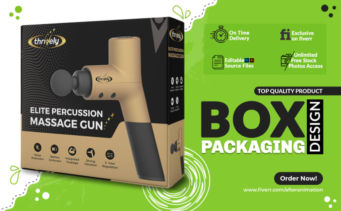 do product packaging design, mailer box design, label design, pouch design,