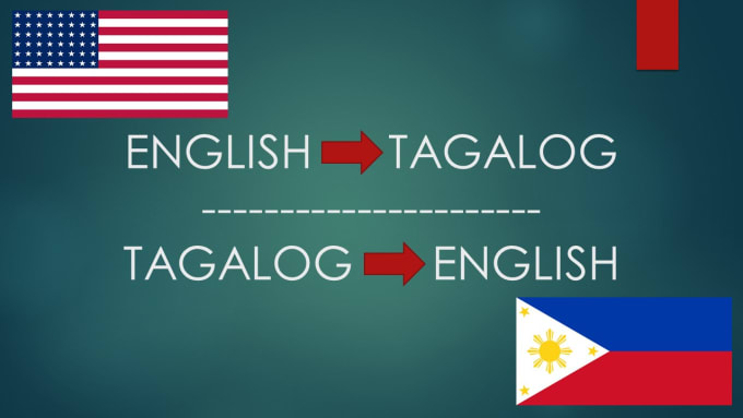 english and tagalog google translate